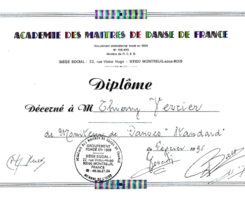 Diplôme Moniteur standard